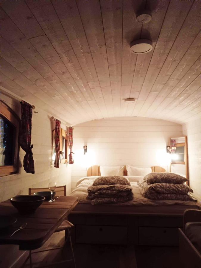La Tiny House De La Bergerie Villa Lierneux Buitenkant foto