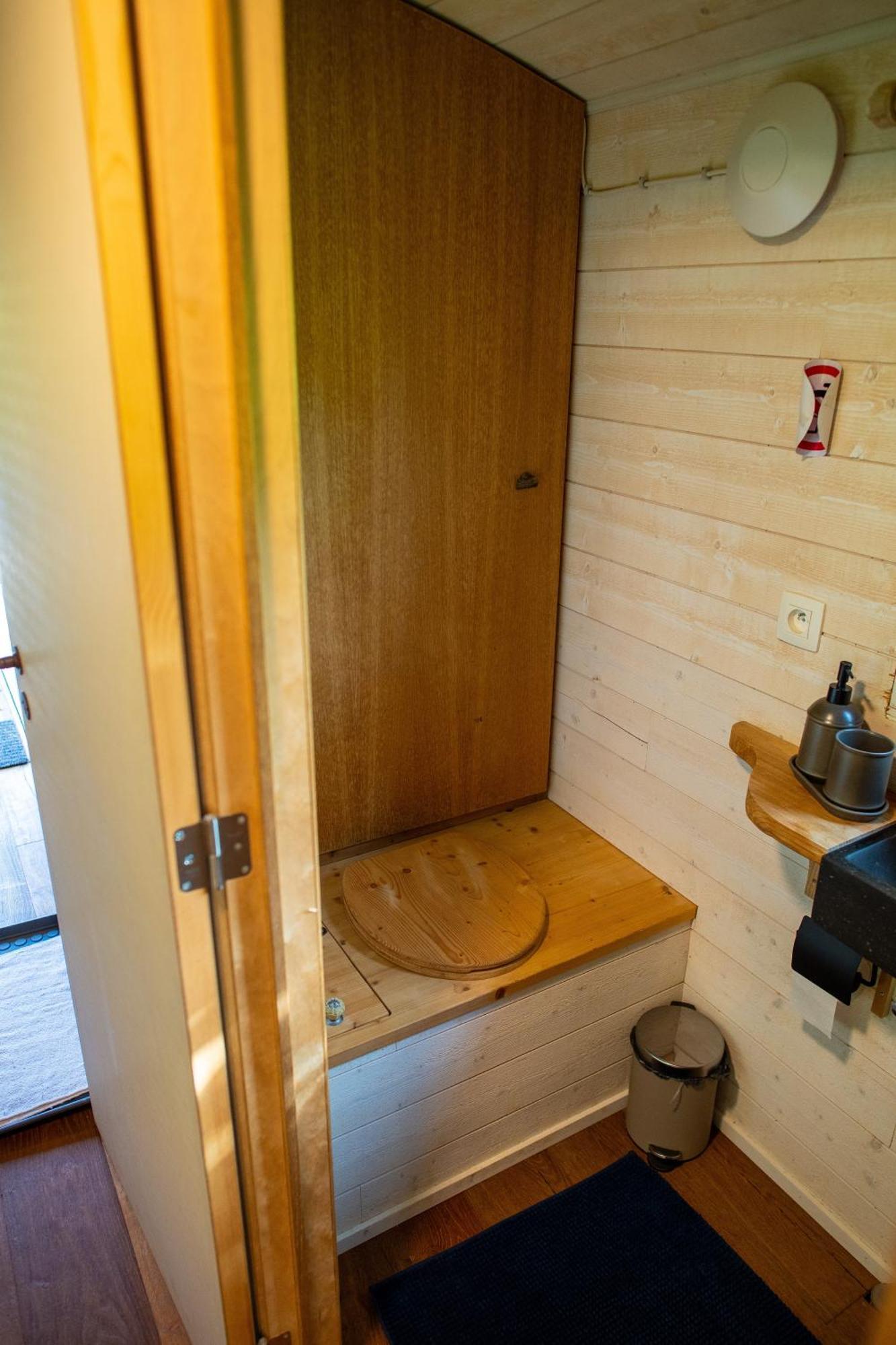 La Tiny House De La Bergerie Villa Lierneux Buitenkant foto