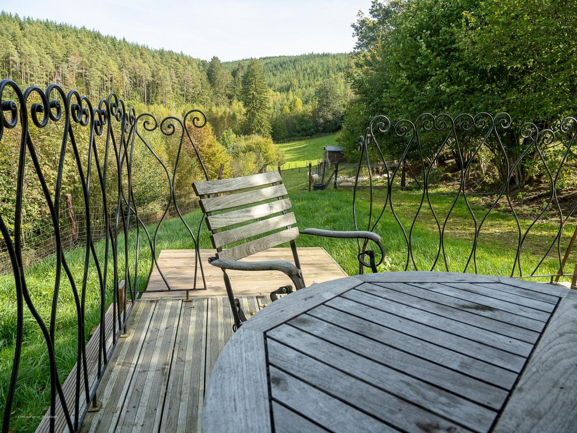 La Tiny House De La Bergerie Villa Lierneux Buitenkant foto