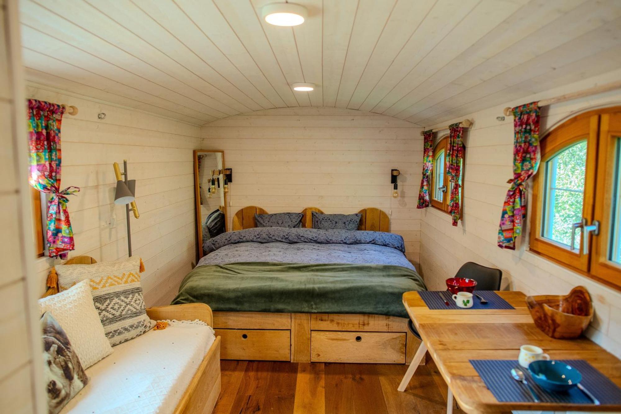 La Tiny House De La Bergerie Villa Lierneux Buitenkant foto
